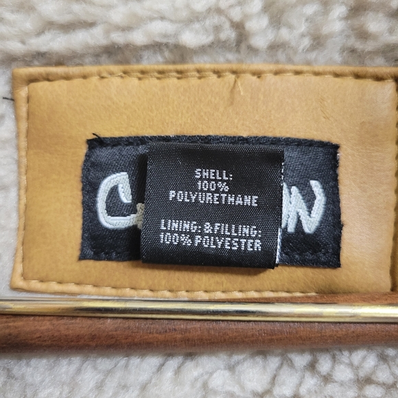 EUC Mens Vegan Shearling Jacket - Picture 5 of 6